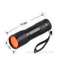 LED IR Mini Torca de visión nocturna roja